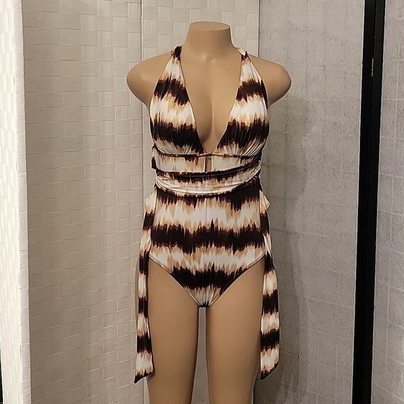 BRAND NEW A.N.A NEW APPROACH TIE-DYE ONE PIECE WOMEN"S SWIMSUITS - Picture 12 of 16